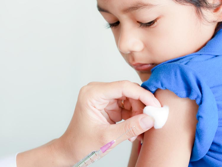 インフルエンザ予防接種のイメージ写真