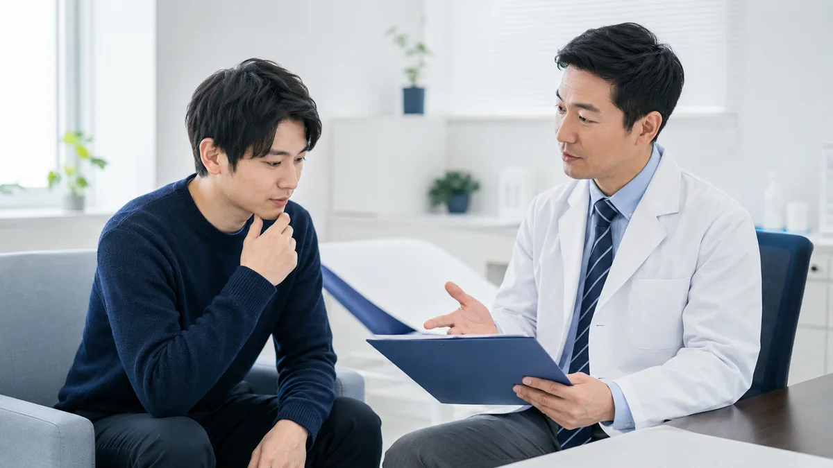 包茎とはどのような状態？を解説するイメージ