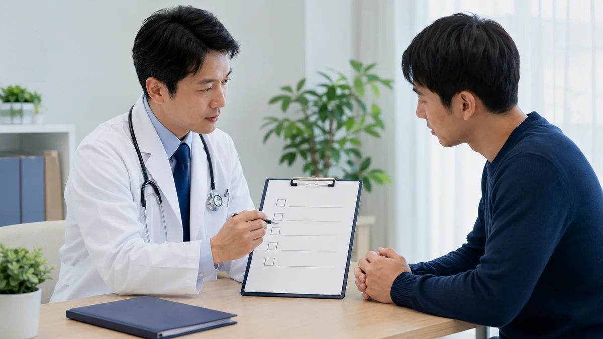 包茎手術後に性行為を再開する前の確認項目を解説するイメージ