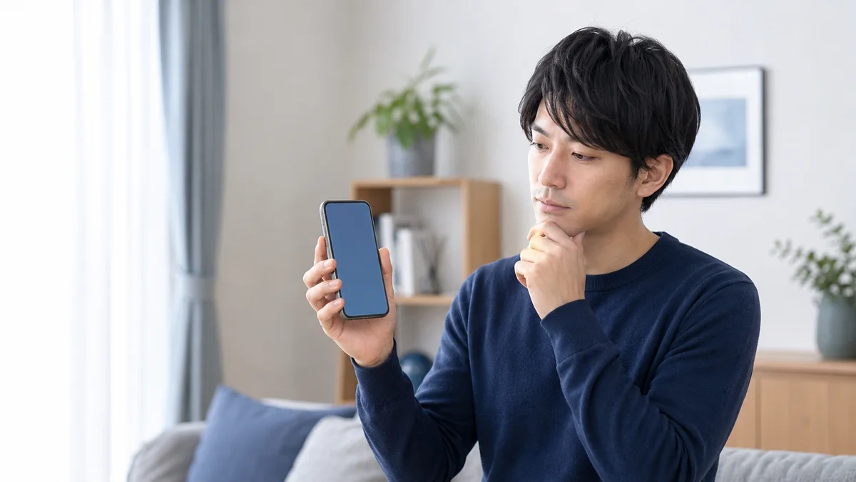 包茎の種類を自分で見分けるときの注意点を解説するイメージ