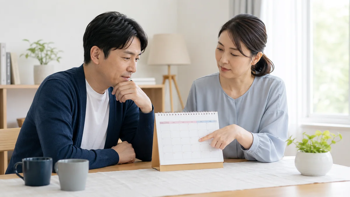 性行為の予定がある場合は手術前に相談しようを解説するイメージ