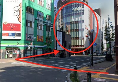 ゴリラクリニック札幌院アクセス②