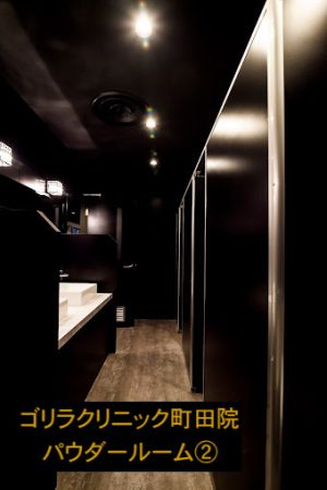 ゴリラクリニック町田院のパウダールーム②