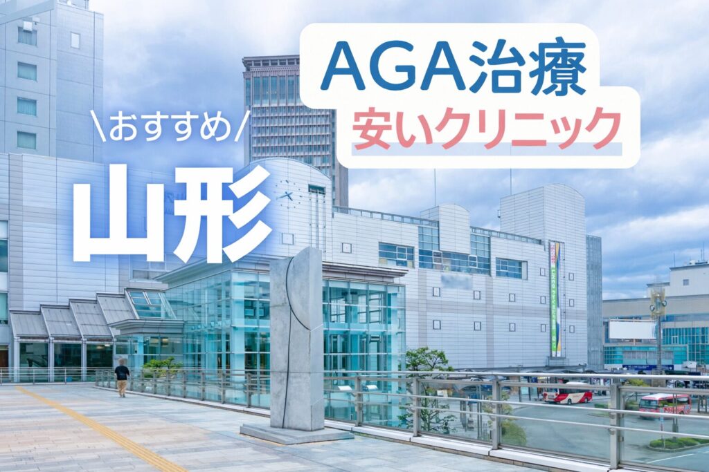 山形のAGA治療が安いクリニック