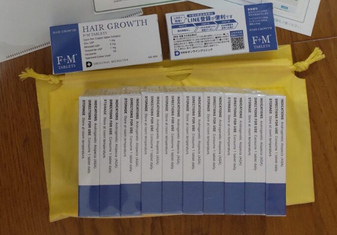 オンラインクリニックのミノキシジルとフィナステリド
