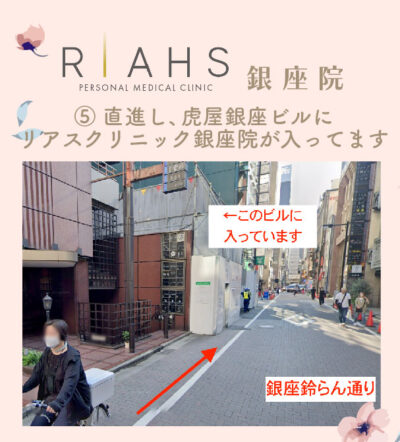 リアスクリニック銀座院_アクセス⑤