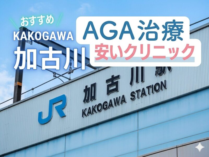 加古川のAGA治療で安いクリニック