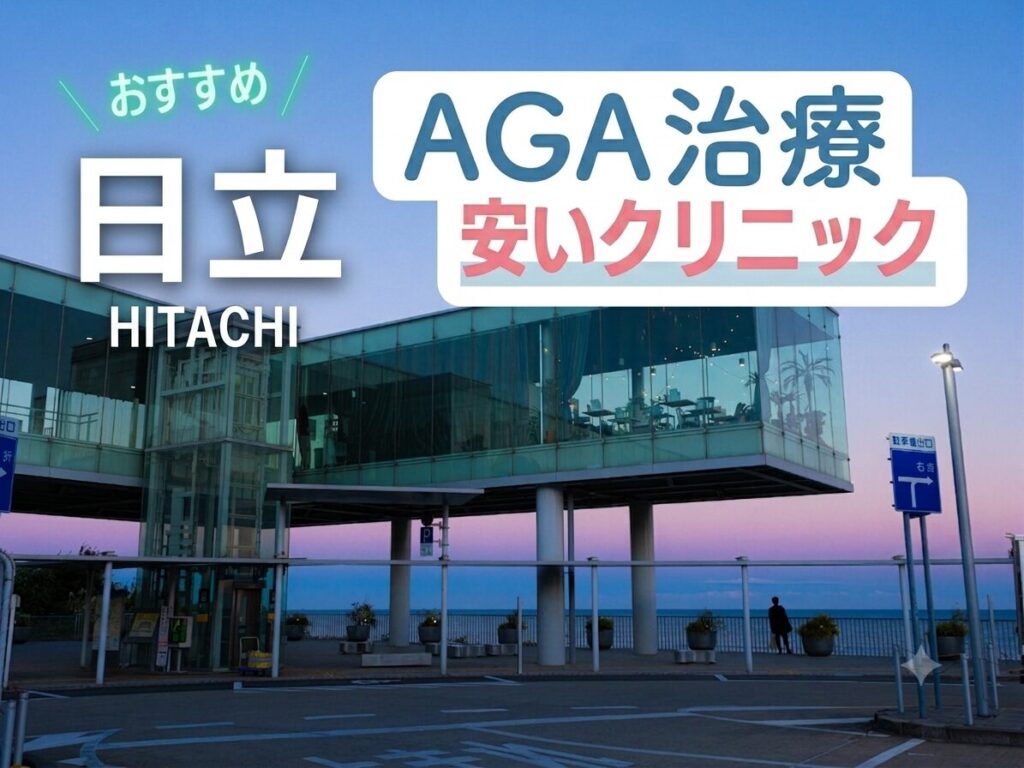 日立のAGA治療で安いクリニック