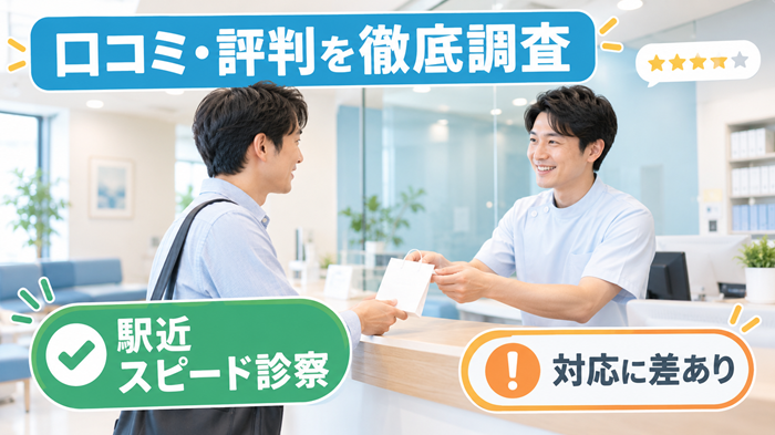 イースト駅前クリニックAGA口コミ・評判結論