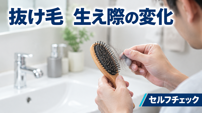 AGAのセルフチェック