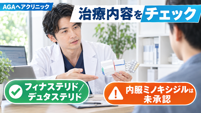 AGAヘアクリニックの治療内容